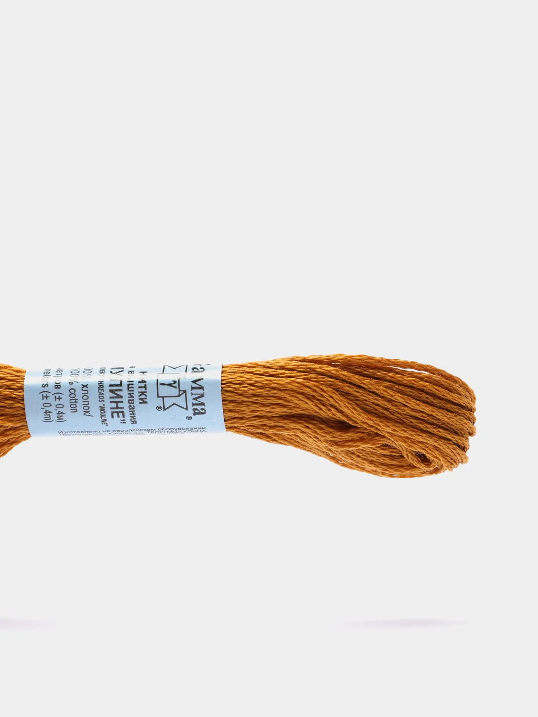 Карамельный нитки для вышивания мулине Gamma, 100% хлопок, номера цветов 3100-3199