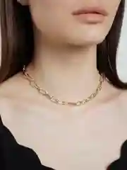 Золотой ожерелье женское на шею