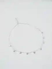 Розовый чокер-ожерелье на шею