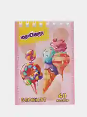 Блокнот в клетку, А7, 40 л