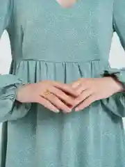 Бронзовый кольцо "Буквы", единый размер