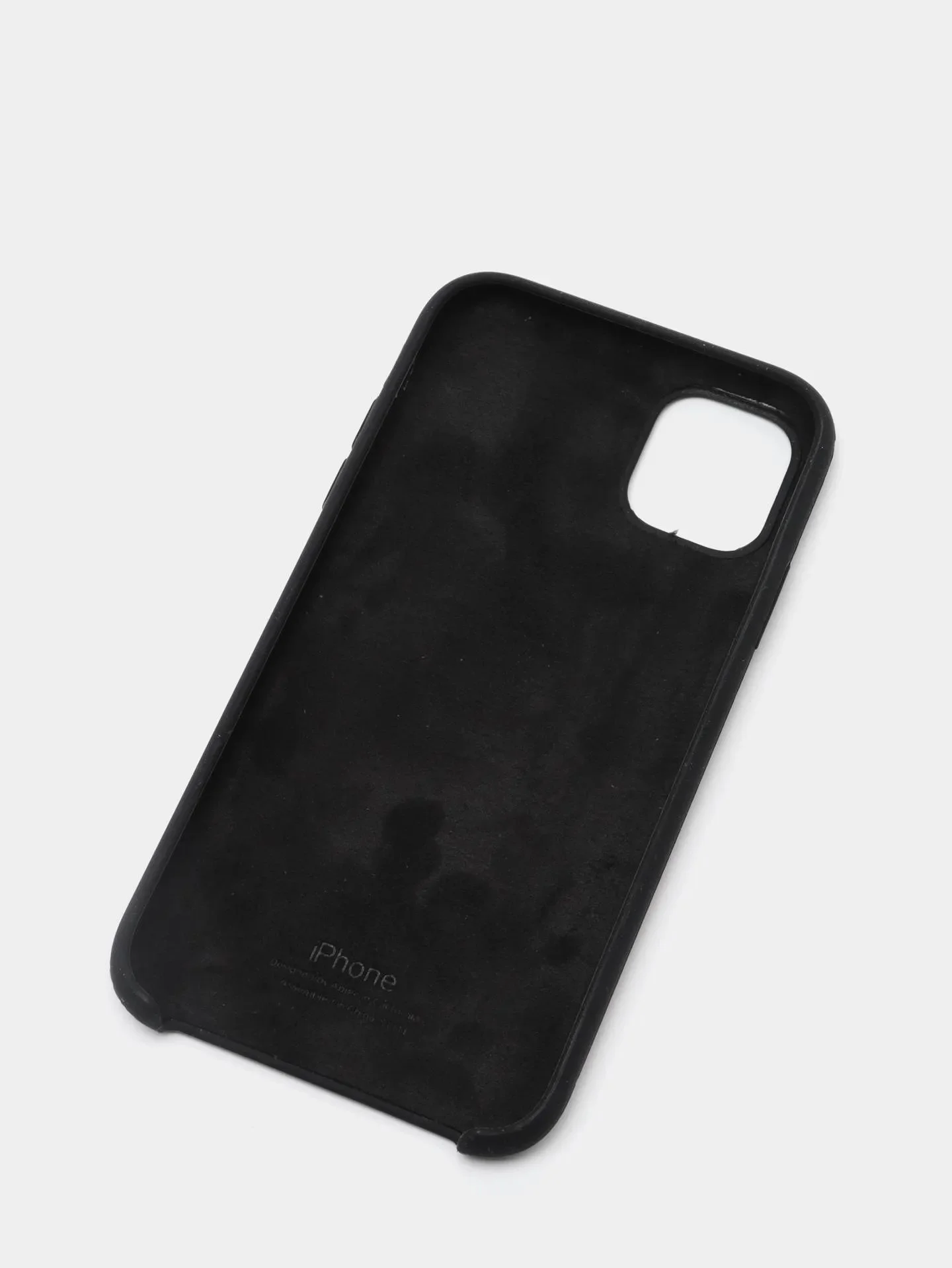 Черный чехол Silicone case для iPhone 11/XR/12/7/8/X/XS/6S/Pro/Max,Plus,SE Силиконовый (айфон)