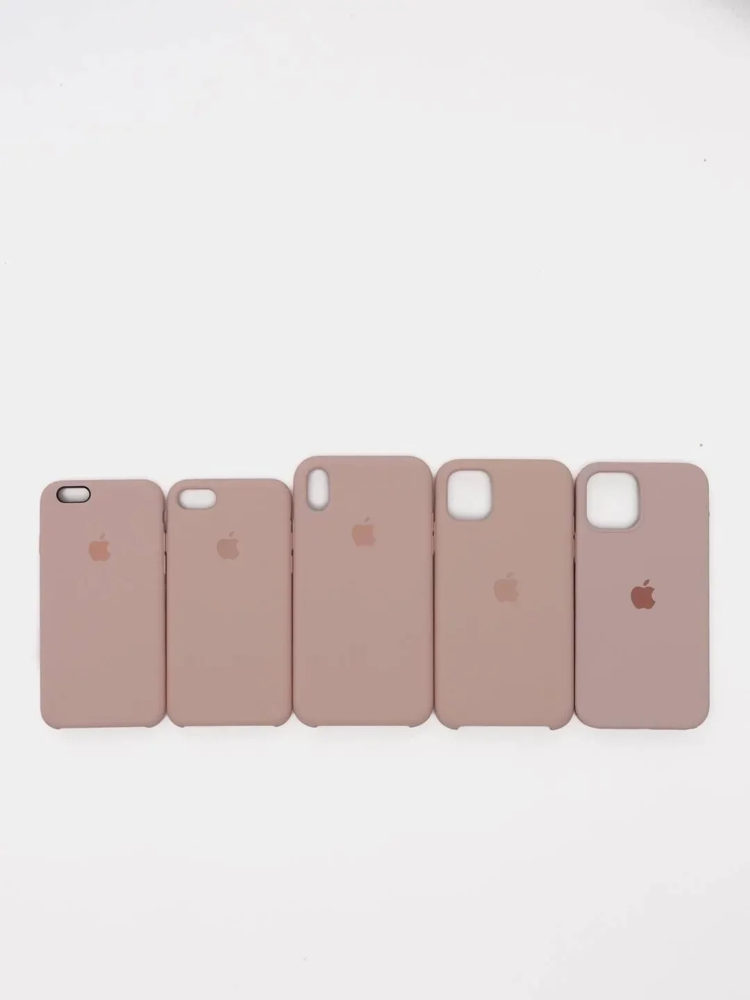 Серебряный чехол Silicone case для iPhone 11/XR/12/7/8/X/XS/6S/Pro/Max,Plus,SE Силиконовый (айфон)