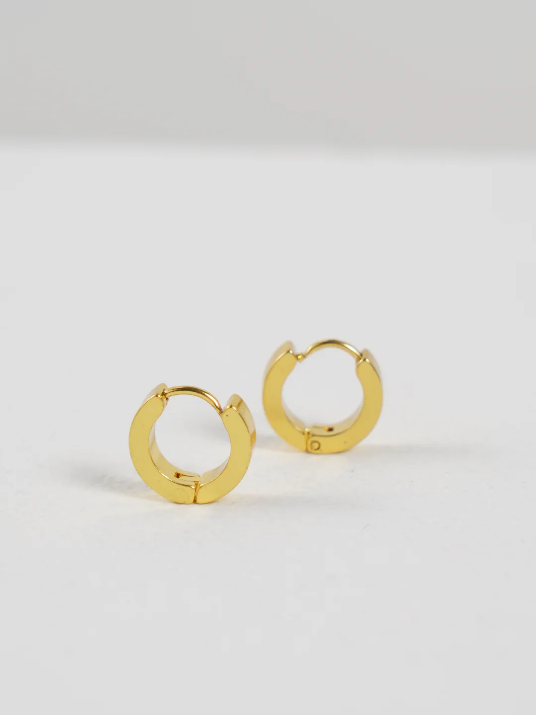 Золотой серьги Unisex, кольца-конго
