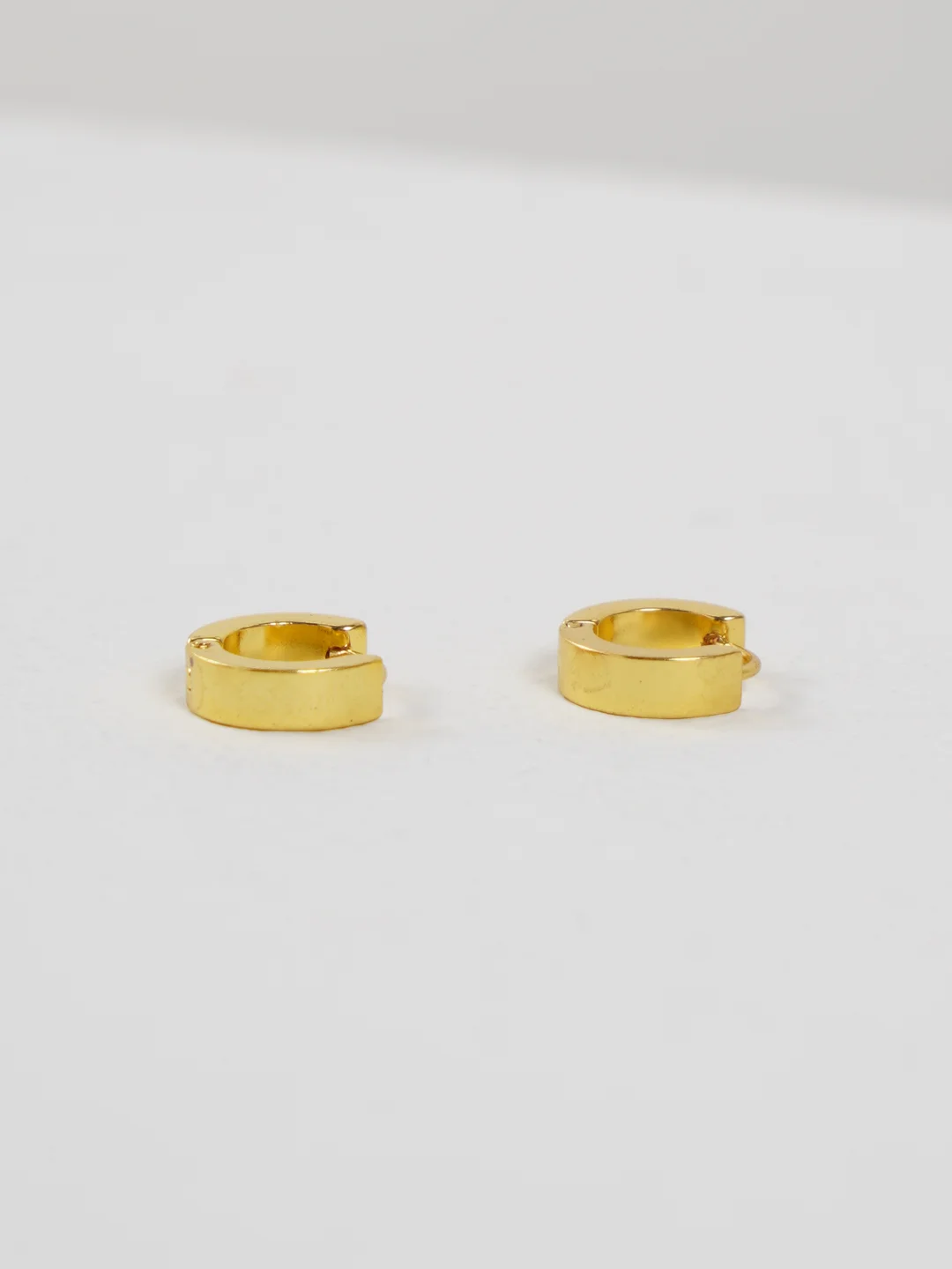 Золотой серьги Unisex, кольца-конго