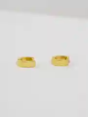 Золотой серьги Unisex, кольца-конго