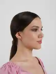 Золотой женские серьги-капли