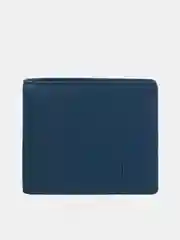 Голубой цветной кожаный кошелёк DuDuBags серии Tullio