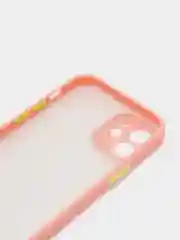 Конфетный чехол iPhone 12 матовый, с цветными кнопками