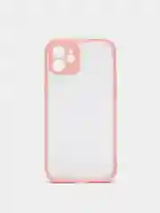 Конфетный чехол iPhone 12 матовый, с цветными кнопками