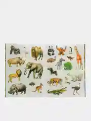 Красный книга с наклейками