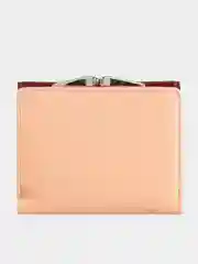 Бордовый кожаный кошелёк DuDuBags серии Corsica