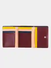 Бордовый кожаный кошелёк DuDuBags серии Corsica