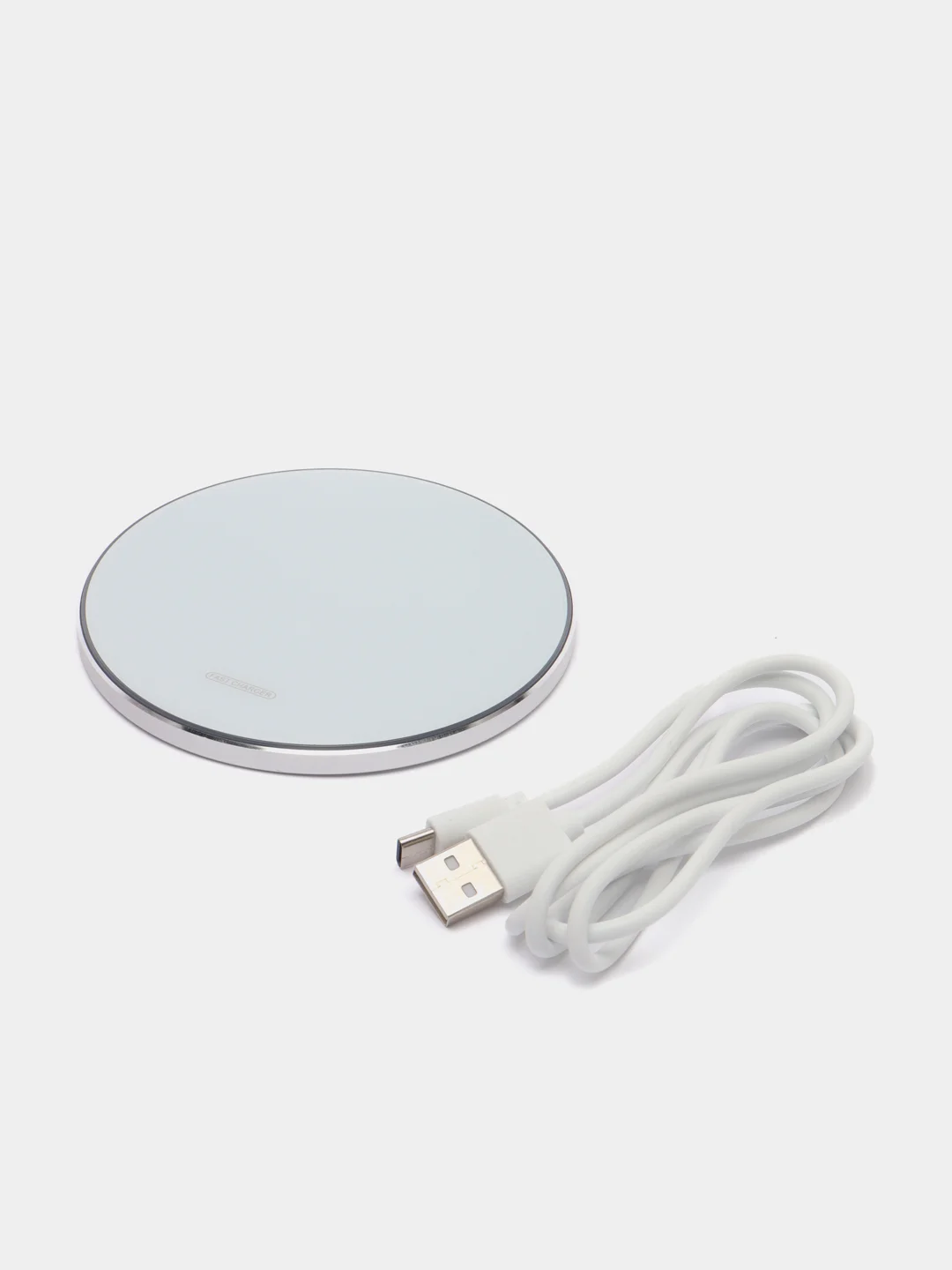 Белый беспроводная зарядка для Apple, Android 10-20W