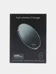Белый беспроводная зарядка для Apple, Android 10-20W