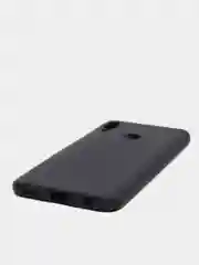 Черный чехол Honor 10 Lite / Huawei P Smart 2019 / Хонор 10 Лайт / Хуавей П Смарт 19 силиконовый