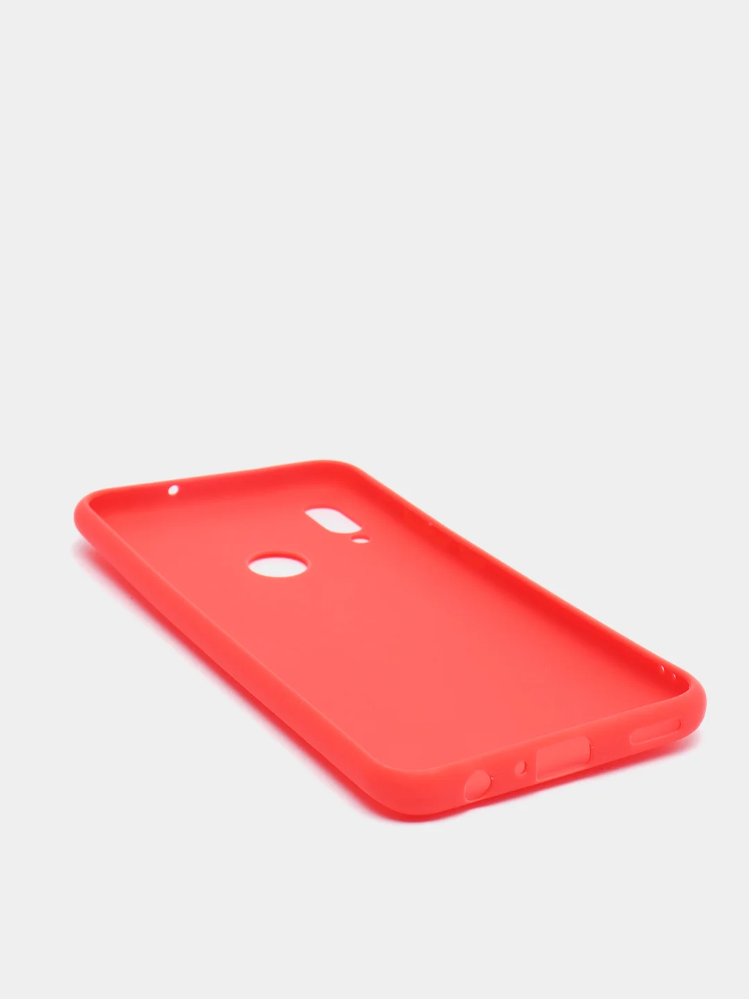 Красный чехол Honor 10 Lite / Huawei P Smart 2019 / Хонор 10 Лайт / Хуавей П Смарт 19 силиконовый