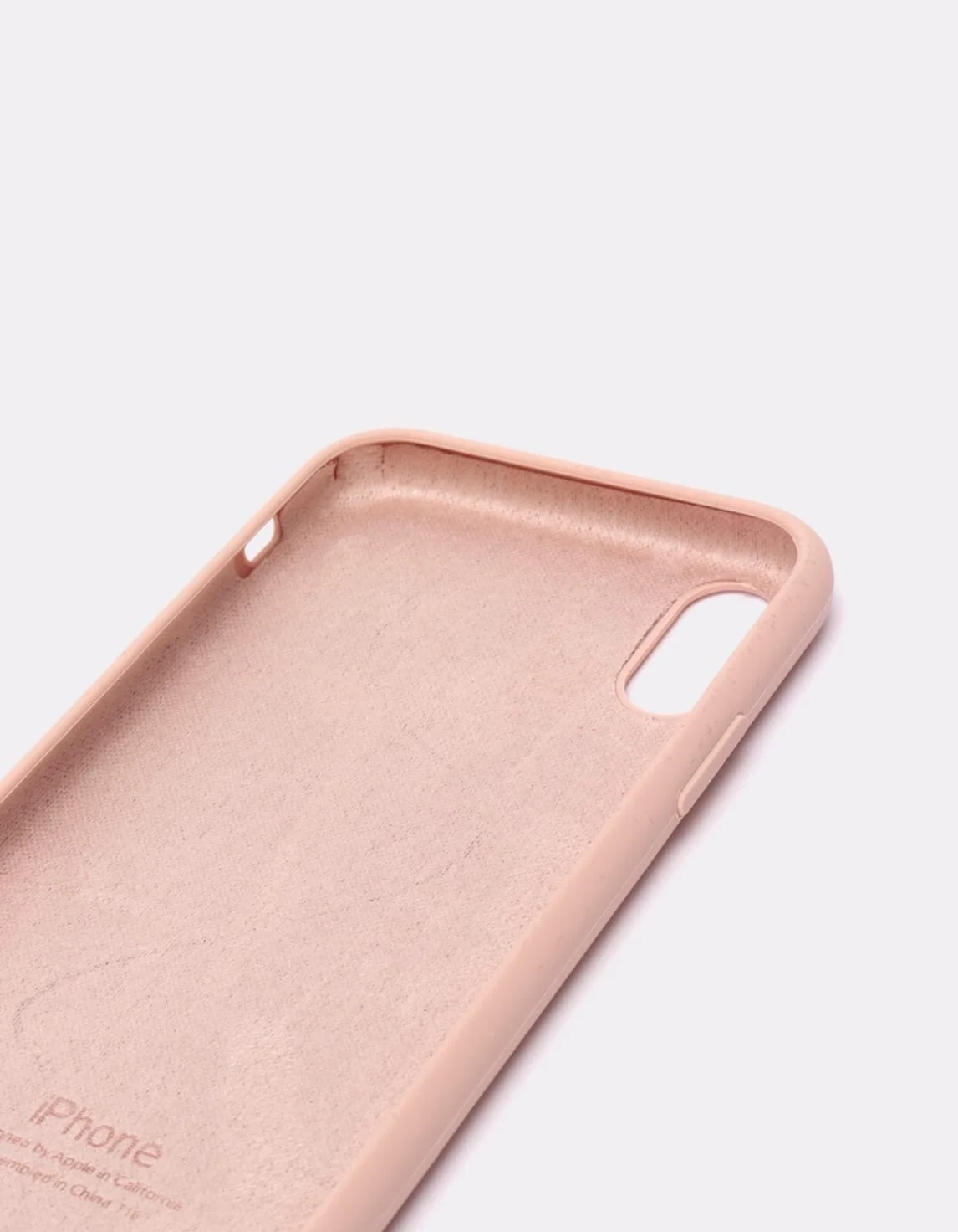 Бежевый защитный силиконовый чехол для iPhone X iPhone 10, с яблоком
