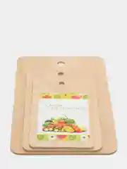 Песочный хаки доска разделочная деревянная для кухни, 3 штуки