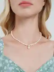 Ледяной ожерелье из жемчуга, женское