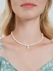 Прозрачный ожерелье из жемчуга, женское