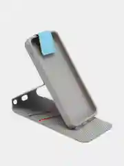 Голубой чехол-книжка для iPhone 5, 5S, SE