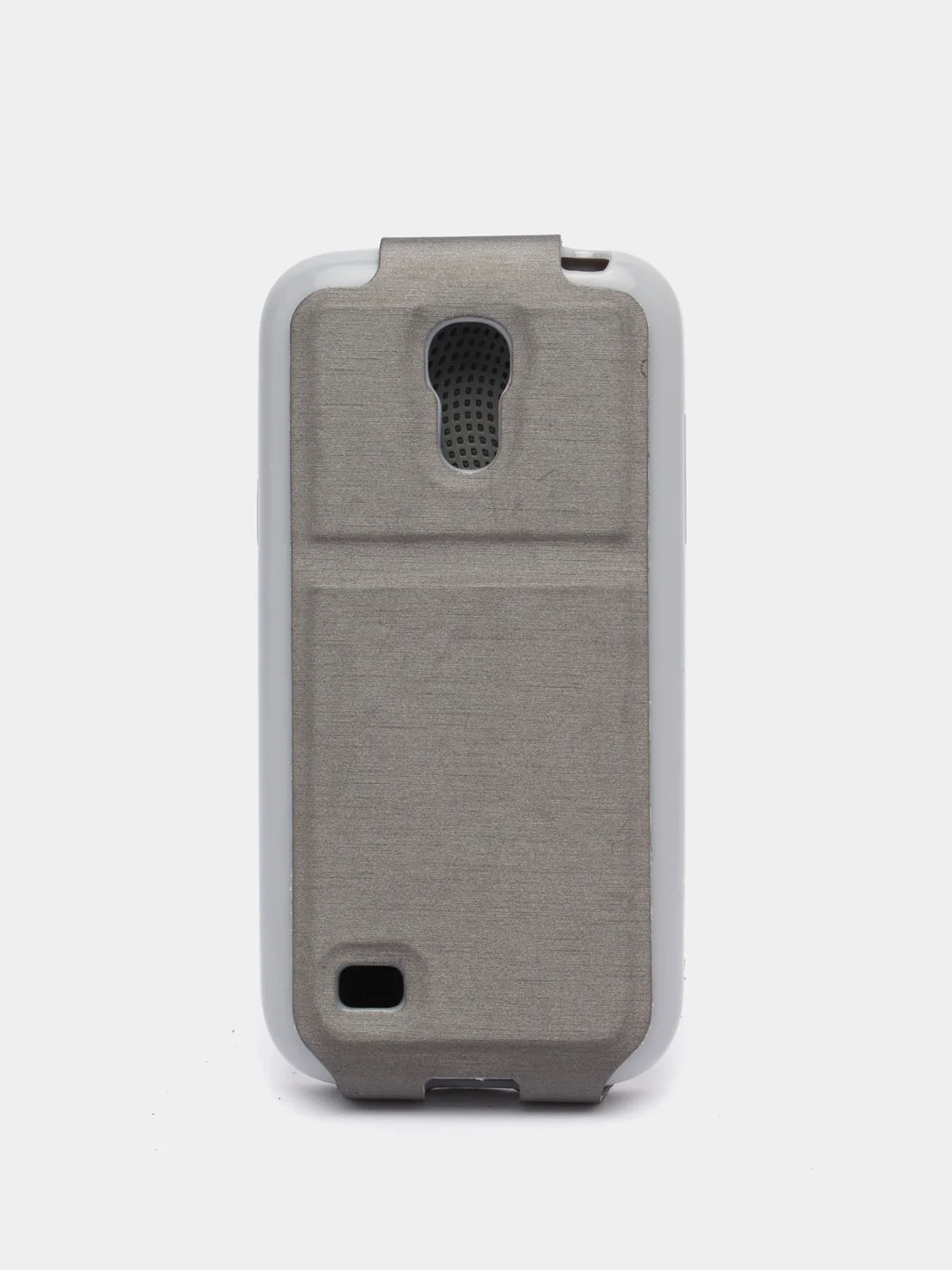 Хром чехол книжка для Samsung Galaxy S4 Mini