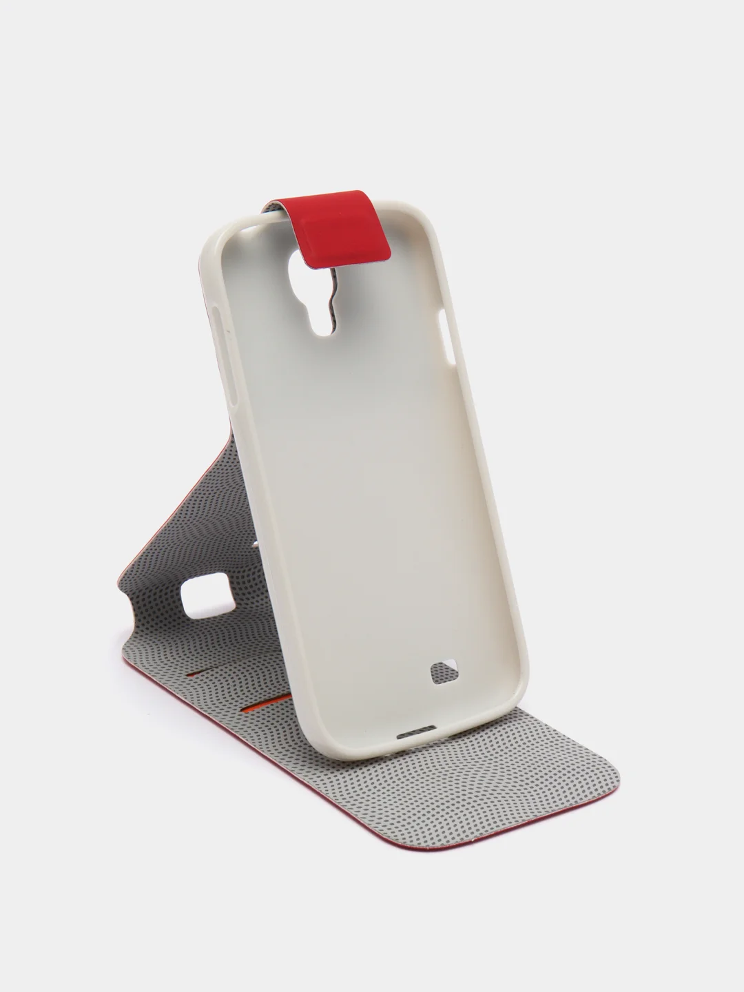 Красный чехол книжка для Samsung Galaxy S4 Mini