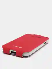 Красный чехол книжка для Samsung Galaxy S4
