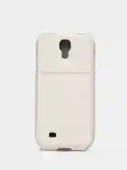Белый чехол книжка для Samsung Galaxy S4