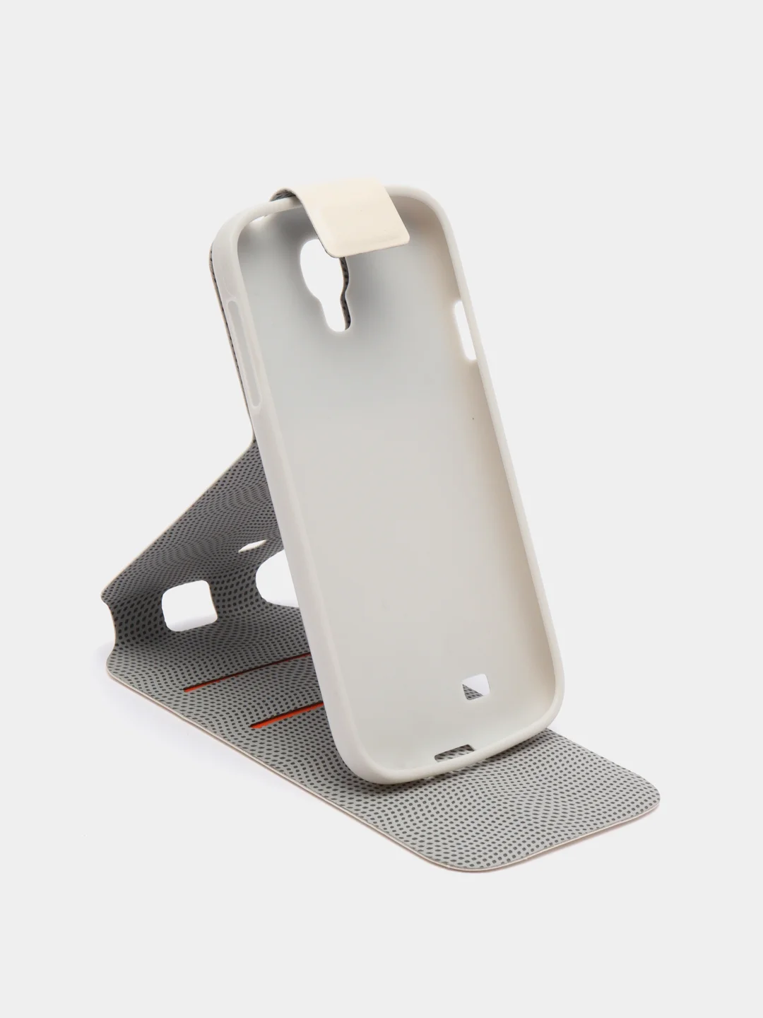 Белый чехол книжка для Samsung Galaxy S4