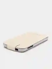 Белый чехол книжка для Samsung Galaxy S4