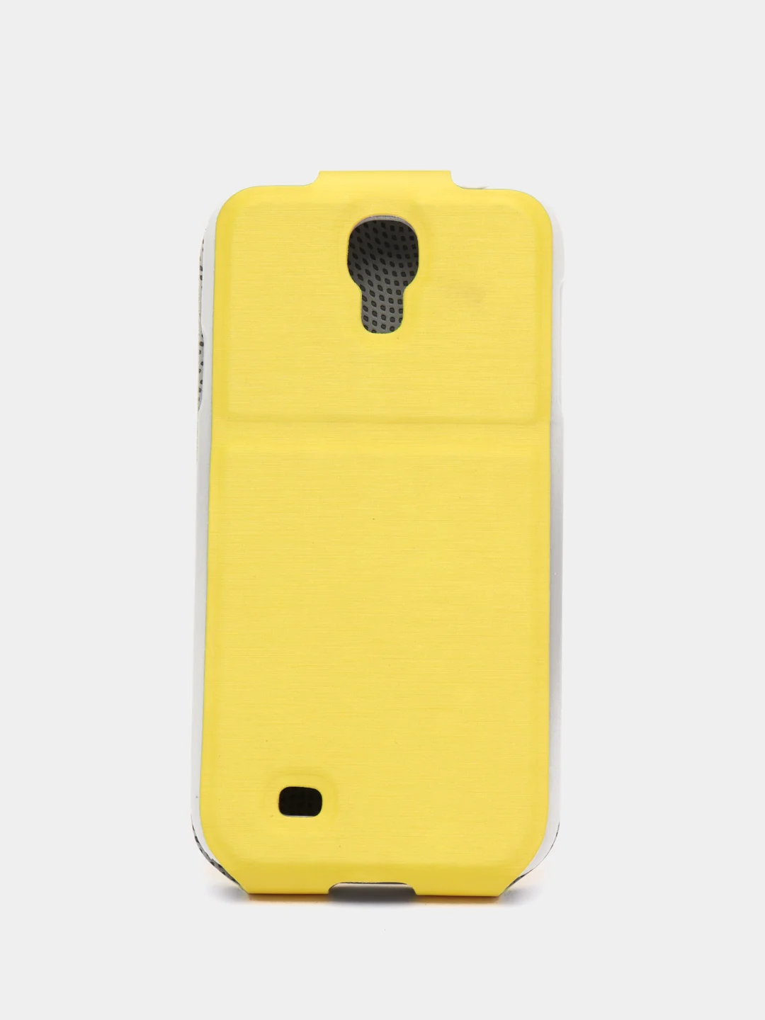 Желтый чехол книжка для Samsung Galaxy S4