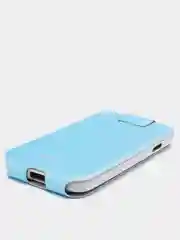 Голубой чехол книжка для Samsung Galaxy S4