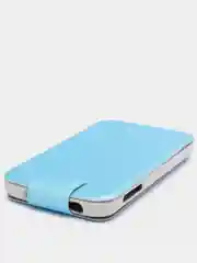 Голубой чехол книжка для Samsung Galaxy S4