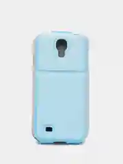 Голубой чехол книжка для Samsung Galaxy S4