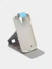 Голубой чехол книжка для Samsung Galaxy S4