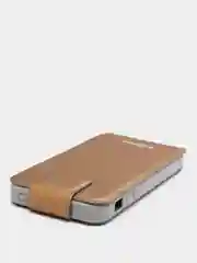 Бронзовый чехол-книжка для iPhone 5, 5S, SE