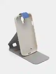 Синий чехол книжка для Samsung Galaxy S4
