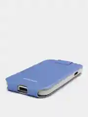 Синий чехол книжка для Samsung Galaxy S4
