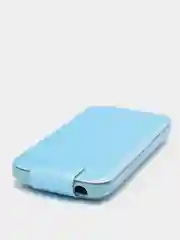 Голубой чехол книжка для Samsung Galaxy S4 Mini