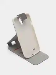 Хром чехол книжка для Samsung Galaxy S4