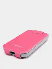 Вишнёвый чехол книжка для Samsung Galaxy S4 Mini