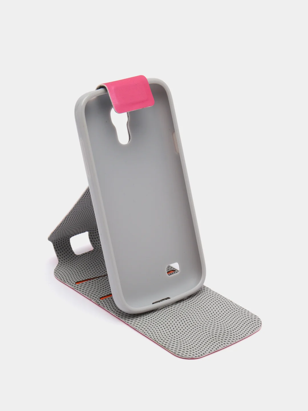 Вишнёвый чехол книжка для Samsung Galaxy S4 Mini