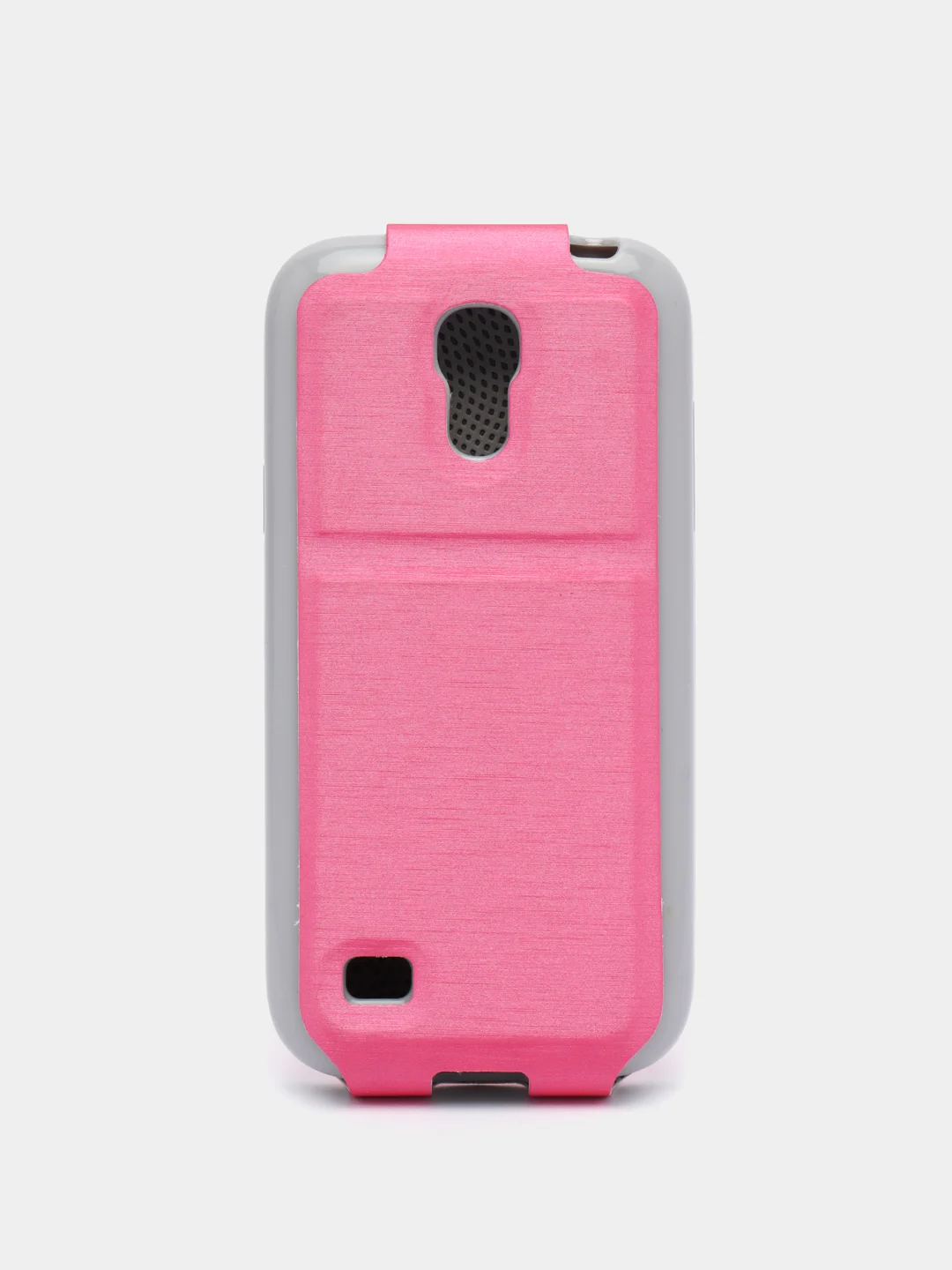 Вишнёвый чехол книжка для Samsung Galaxy S4 Mini