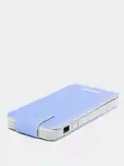 Синий чехол-книжка для iPhone 5, 5S, SE