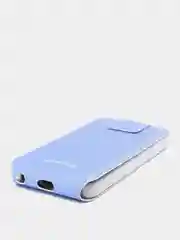 Синий чехол-книжка для iPhone 5, 5S, SE