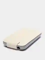 Белый чехол книжка для Samsung Galaxy S4 Mini