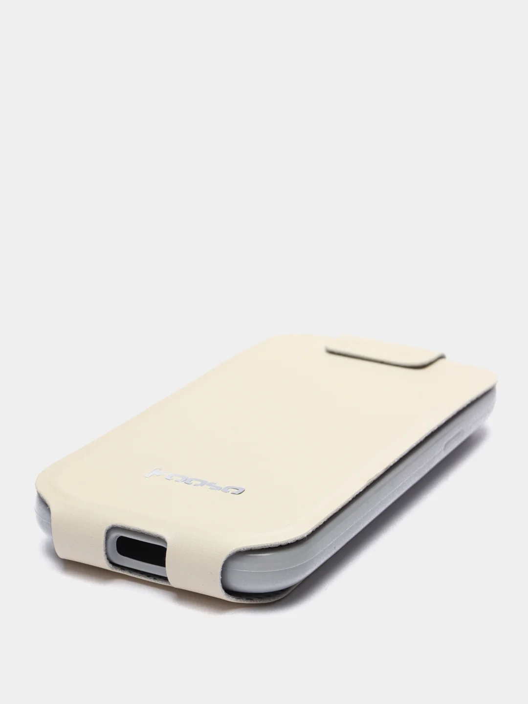 Белый чехол книжка для Samsung Galaxy S4 Mini