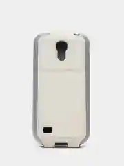 Белый чехол книжка для Samsung Galaxy S4 Mini